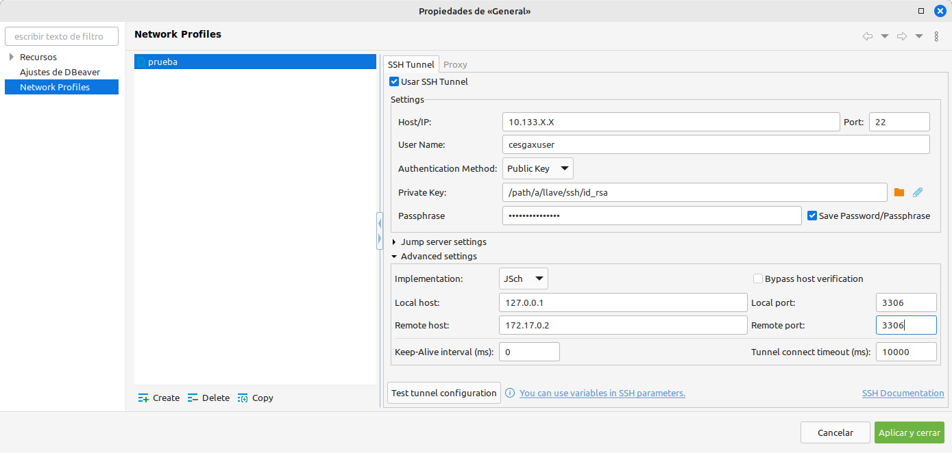 Configuración. Paso 4-3