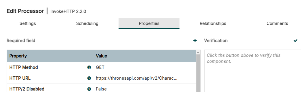 Propiedades do procesador